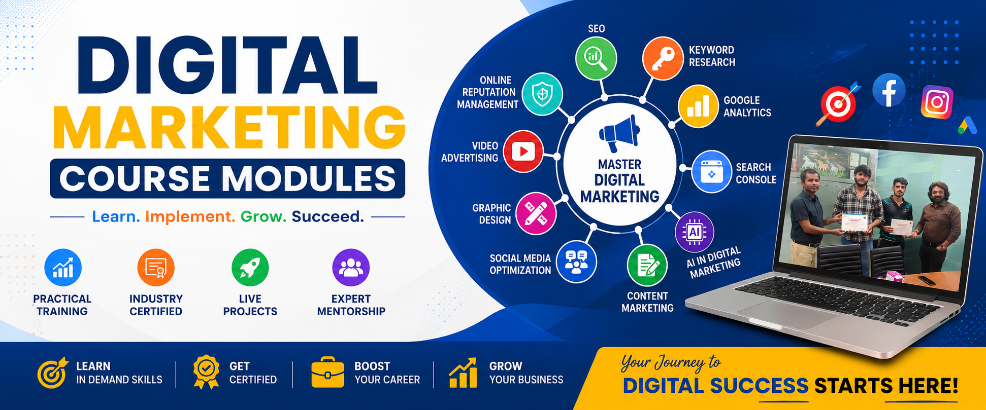 digital marketing course module